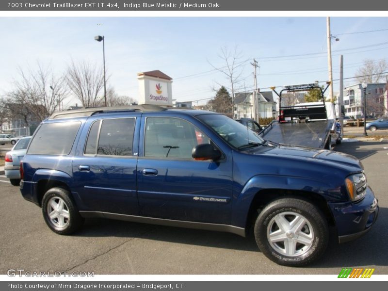 Indigo Blue Metallic / Medium Oak 2003 Chevrolet TrailBlazer EXT LT 4x4