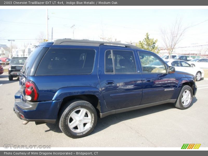 Indigo Blue Metallic / Medium Oak 2003 Chevrolet TrailBlazer EXT LT 4x4