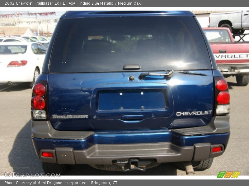 Indigo Blue Metallic / Medium Oak 2003 Chevrolet TrailBlazer EXT LT 4x4