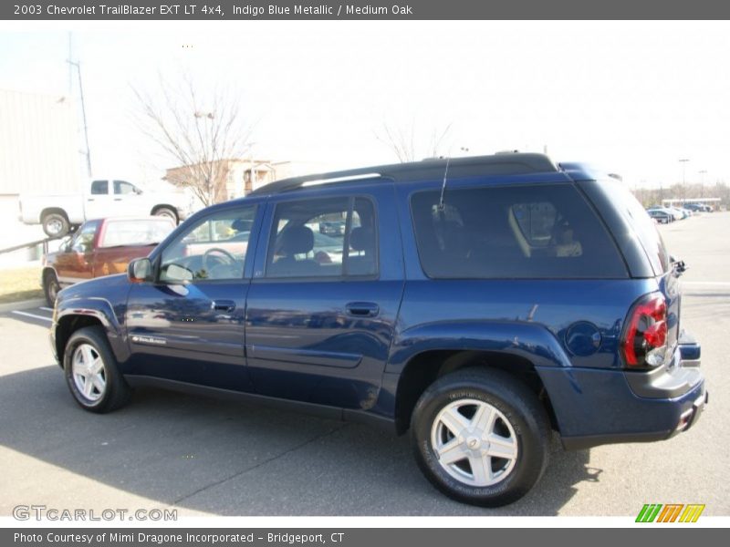 Indigo Blue Metallic / Medium Oak 2003 Chevrolet TrailBlazer EXT LT 4x4