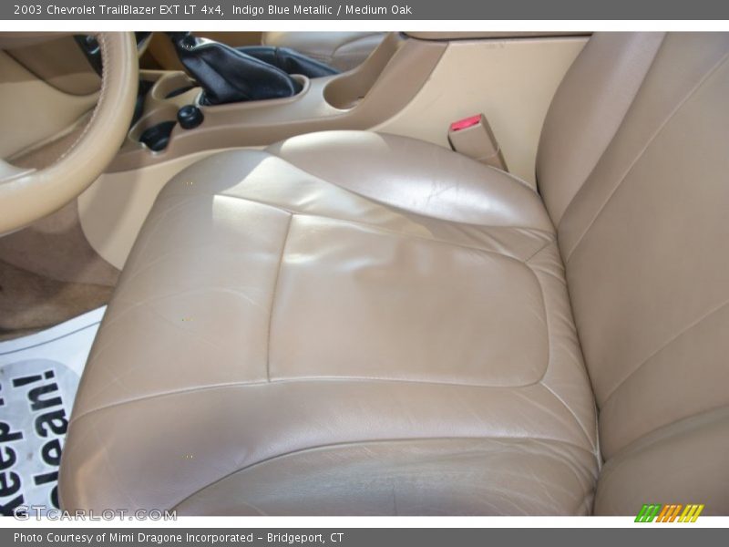 Indigo Blue Metallic / Medium Oak 2003 Chevrolet TrailBlazer EXT LT 4x4