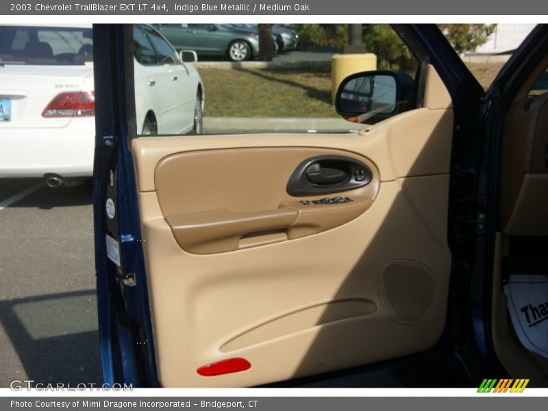 Indigo Blue Metallic / Medium Oak 2003 Chevrolet TrailBlazer EXT LT 4x4