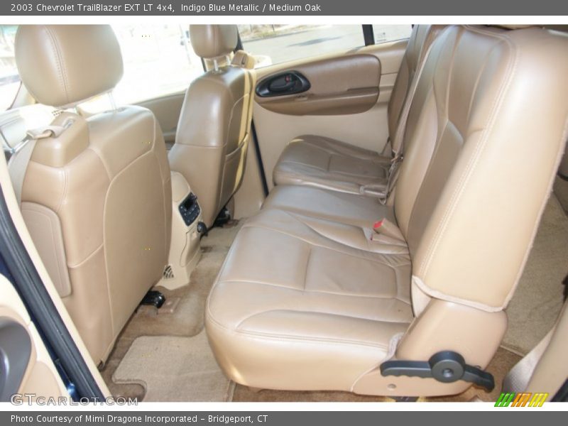 Indigo Blue Metallic / Medium Oak 2003 Chevrolet TrailBlazer EXT LT 4x4