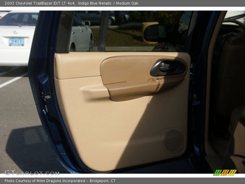 Indigo Blue Metallic / Medium Oak 2003 Chevrolet TrailBlazer EXT LT 4x4