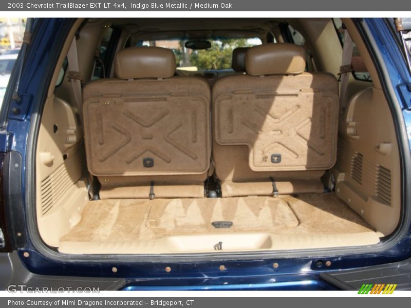 Indigo Blue Metallic / Medium Oak 2003 Chevrolet TrailBlazer EXT LT 4x4