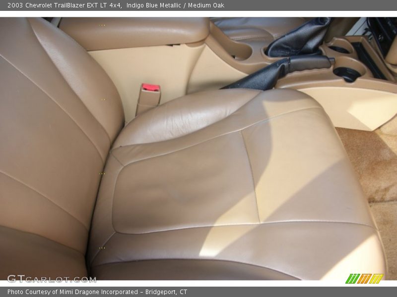 Indigo Blue Metallic / Medium Oak 2003 Chevrolet TrailBlazer EXT LT 4x4