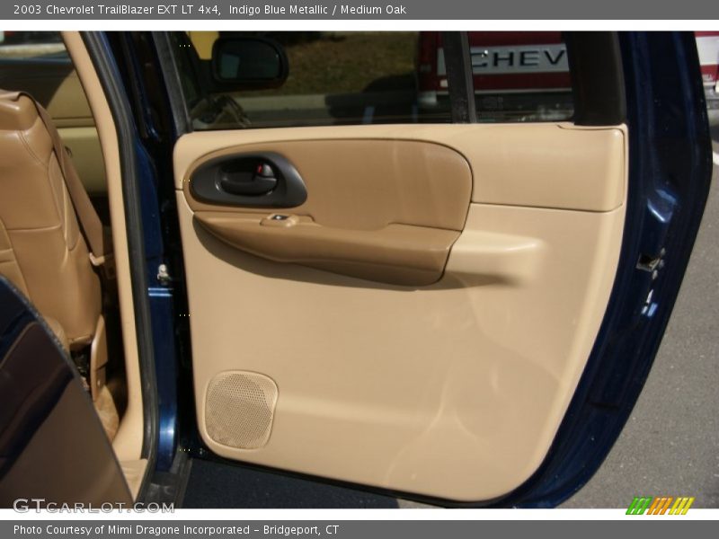 Indigo Blue Metallic / Medium Oak 2003 Chevrolet TrailBlazer EXT LT 4x4