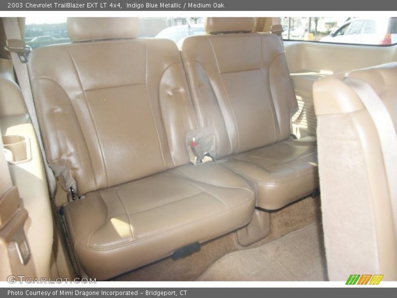 Indigo Blue Metallic / Medium Oak 2003 Chevrolet TrailBlazer EXT LT 4x4
