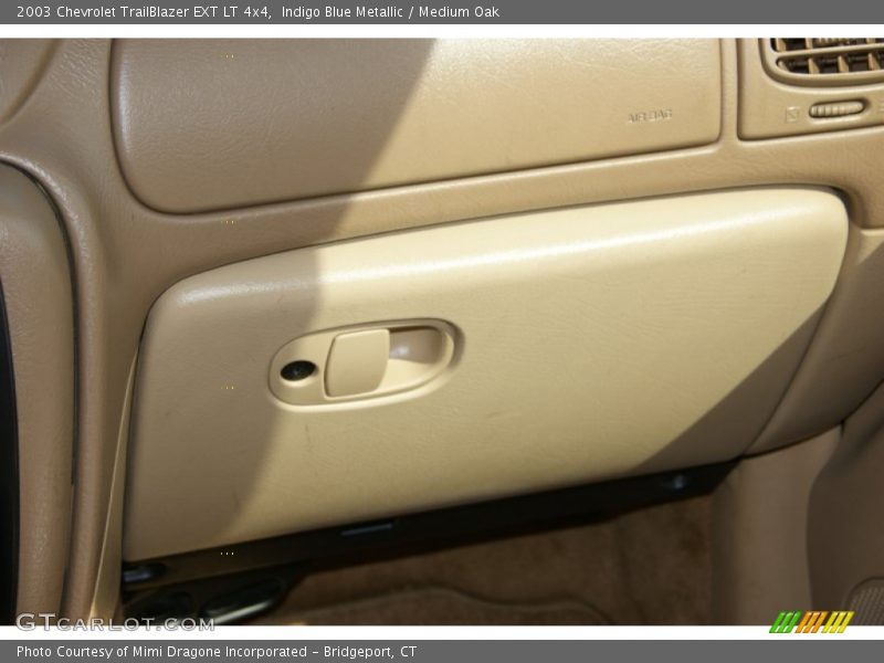 Indigo Blue Metallic / Medium Oak 2003 Chevrolet TrailBlazer EXT LT 4x4