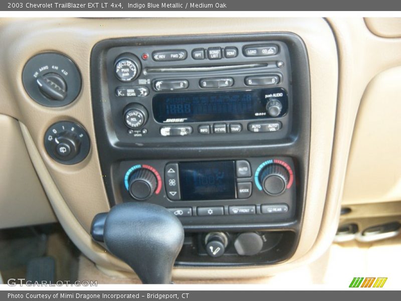 Indigo Blue Metallic / Medium Oak 2003 Chevrolet TrailBlazer EXT LT 4x4