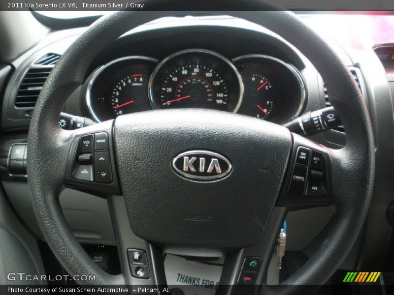 Titanium Silver / Gray 2011 Kia Sorento LX V6