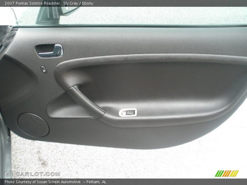 Sly Gray / Ebony 2007 Pontiac Solstice Roadster