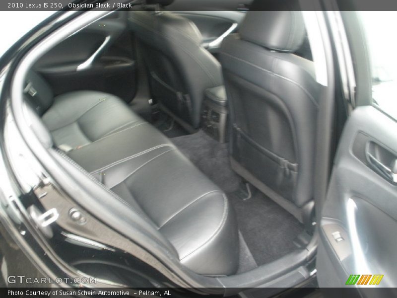 Obsidian Black / Black 2010 Lexus IS 250