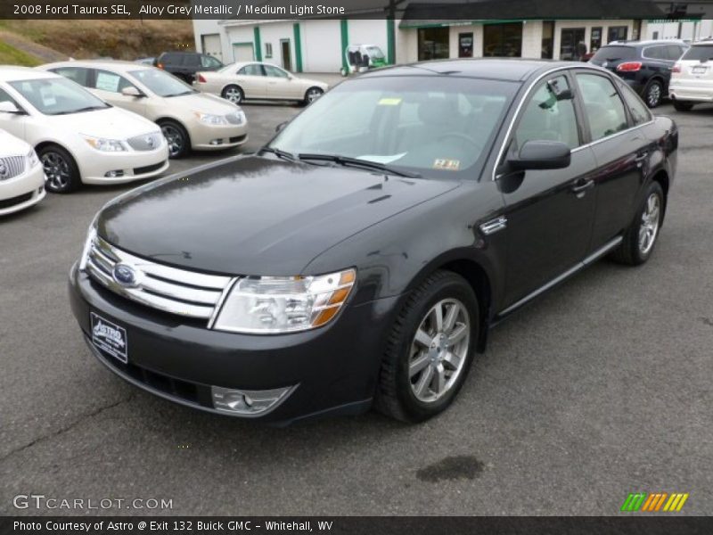 Alloy Grey Metallic / Medium Light Stone 2008 Ford Taurus SEL