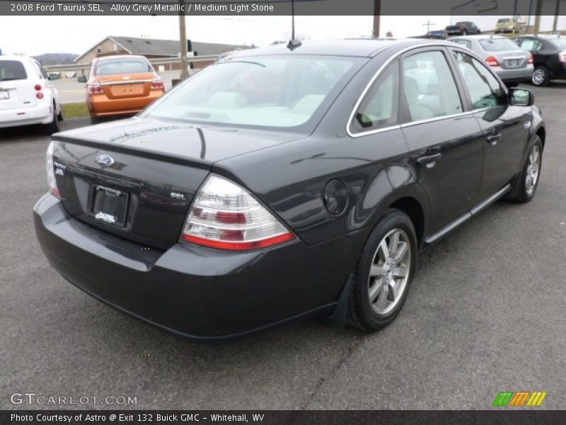Alloy Grey Metallic / Medium Light Stone 2008 Ford Taurus SEL