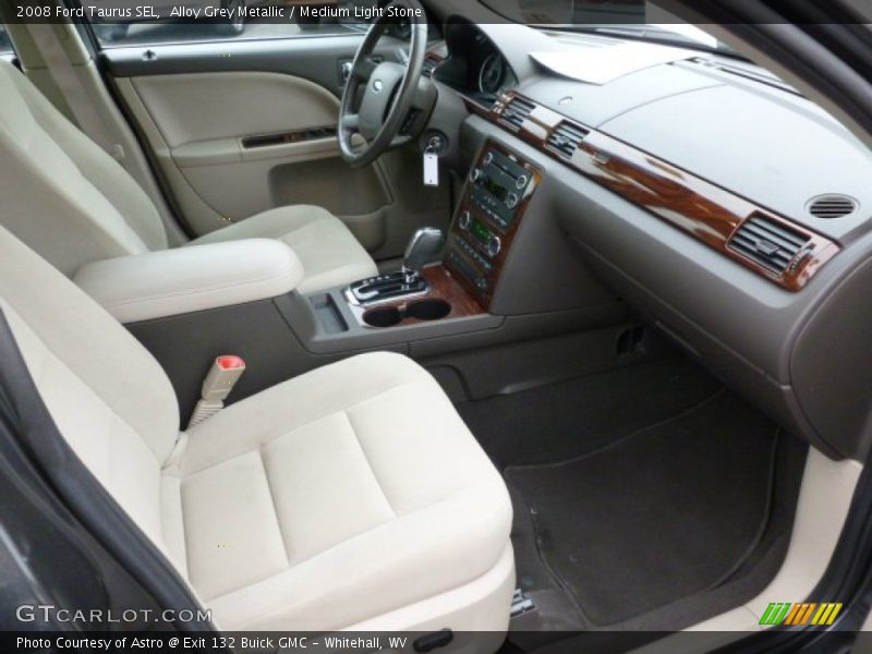 Alloy Grey Metallic / Medium Light Stone 2008 Ford Taurus SEL