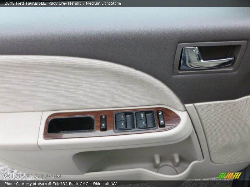 Alloy Grey Metallic / Medium Light Stone 2008 Ford Taurus SEL