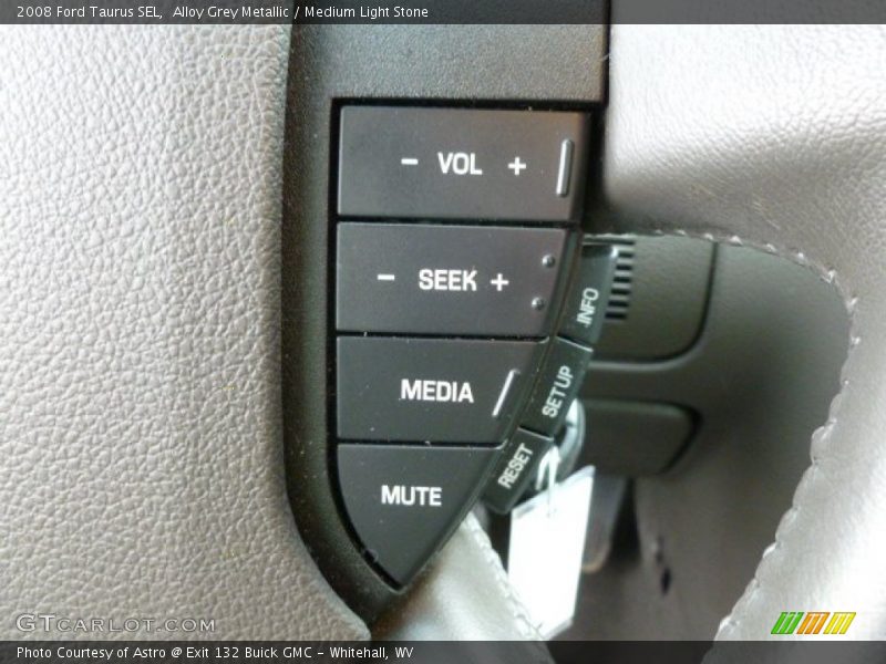 Alloy Grey Metallic / Medium Light Stone 2008 Ford Taurus SEL