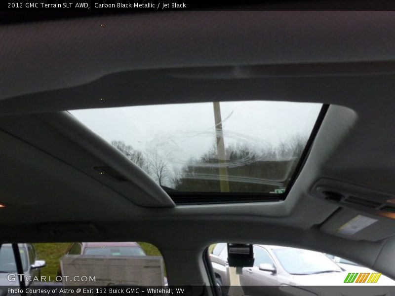 Carbon Black Metallic / Jet Black 2012 GMC Terrain SLT AWD
