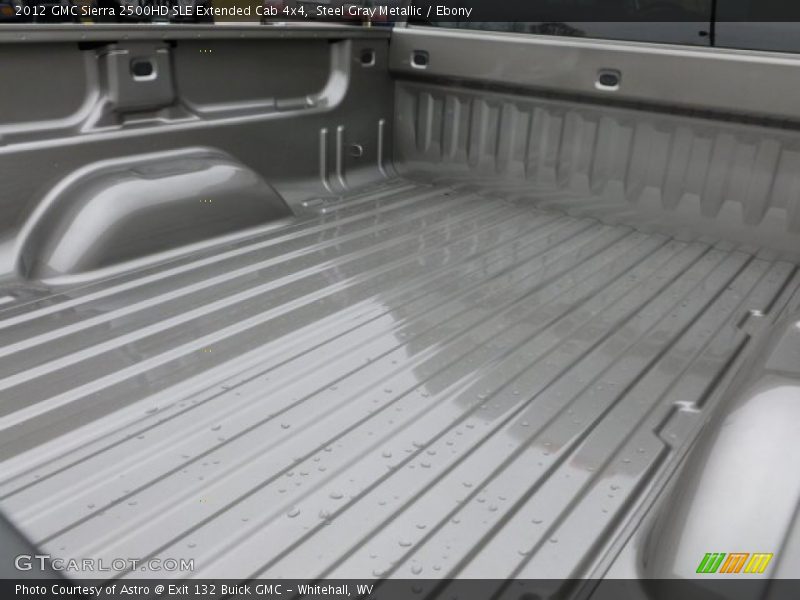 Steel Gray Metallic / Ebony 2012 GMC Sierra 2500HD SLE Extended Cab 4x4