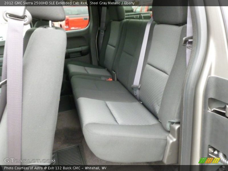 Steel Gray Metallic / Ebony 2012 GMC Sierra 2500HD SLE Extended Cab 4x4