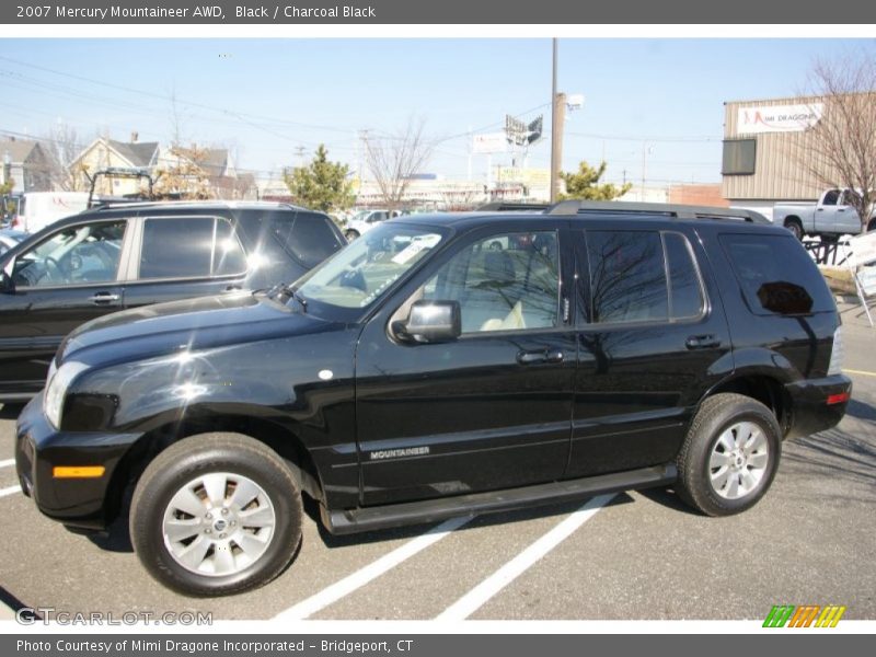 Black / Charcoal Black 2007 Mercury Mountaineer AWD