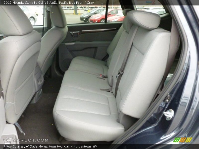  2012 Santa Fe GLS V6 AWD Gray Interior