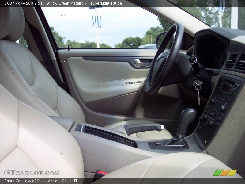 Willow Green Metallic / Taupe/Light Taupe 2007 Volvo S60 2.5T