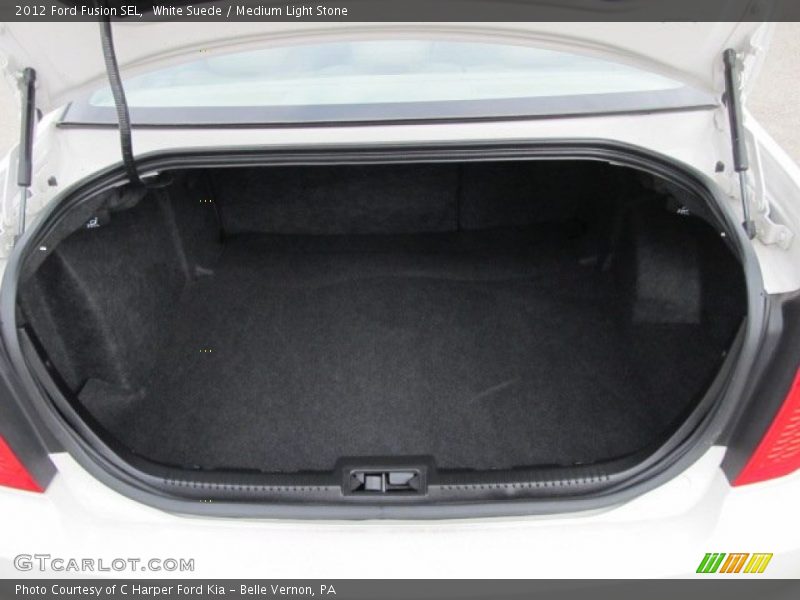 White Suede / Medium Light Stone 2012 Ford Fusion SEL