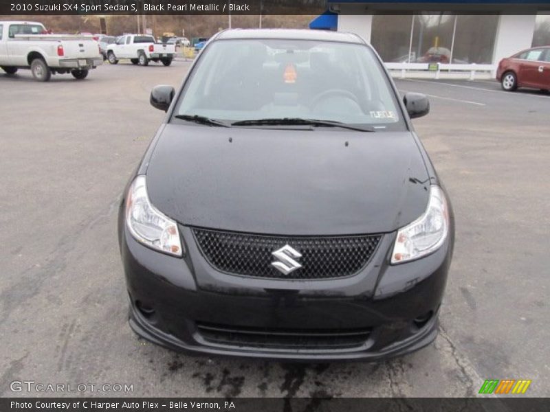 Black Pearl Metallic / Black 2010 Suzuki SX4 Sport Sedan S