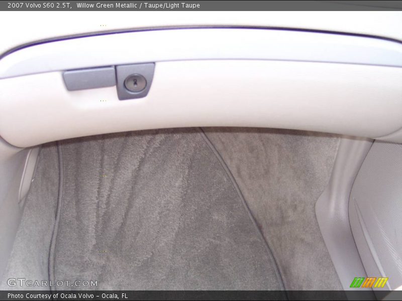 Willow Green Metallic / Taupe/Light Taupe 2007 Volvo S60 2.5T