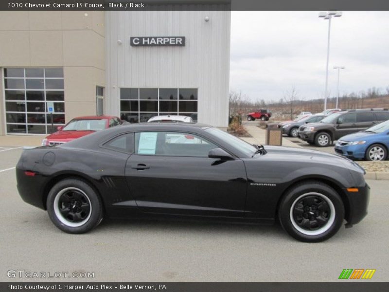 Black / Black 2010 Chevrolet Camaro LS Coupe