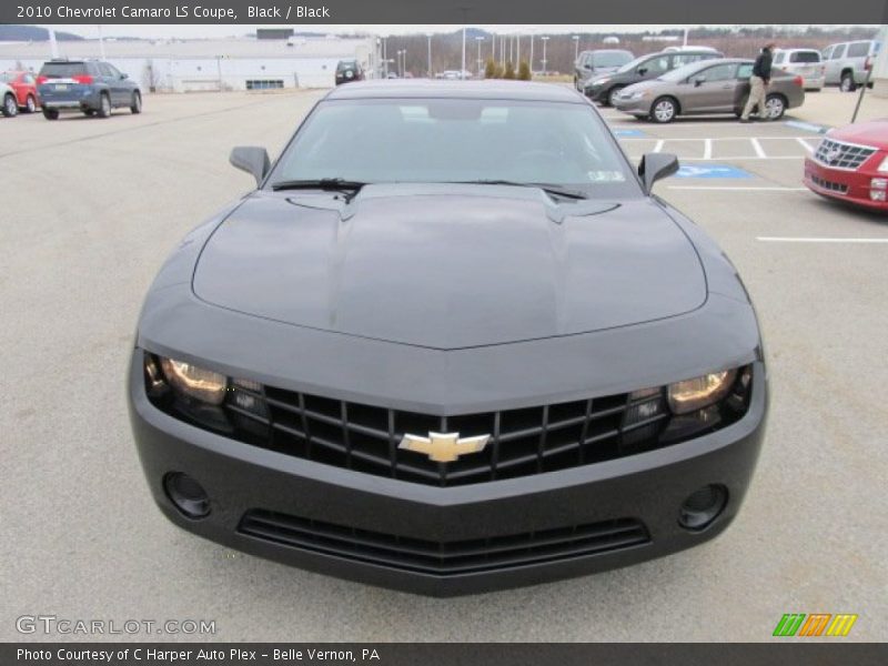Black / Black 2010 Chevrolet Camaro LS Coupe