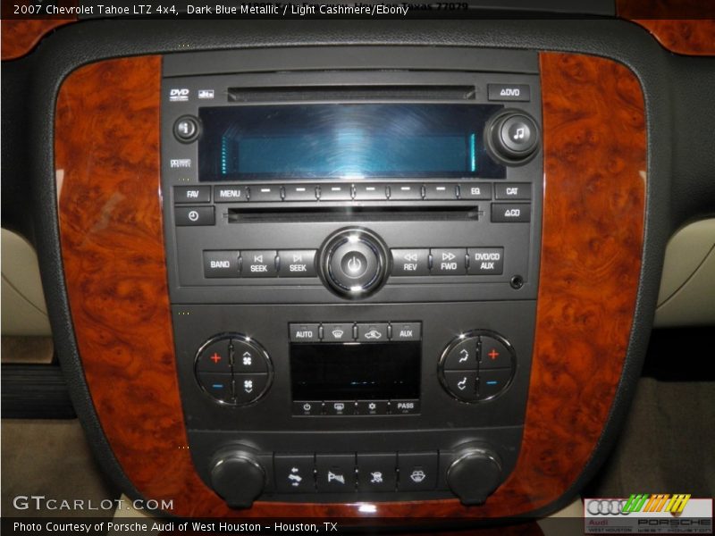 Dark Blue Metallic / Light Cashmere/Ebony 2007 Chevrolet Tahoe LTZ 4x4