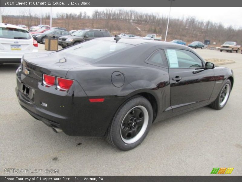 Black / Black 2010 Chevrolet Camaro LS Coupe