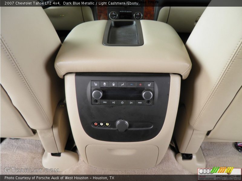 Dark Blue Metallic / Light Cashmere/Ebony 2007 Chevrolet Tahoe LTZ 4x4
