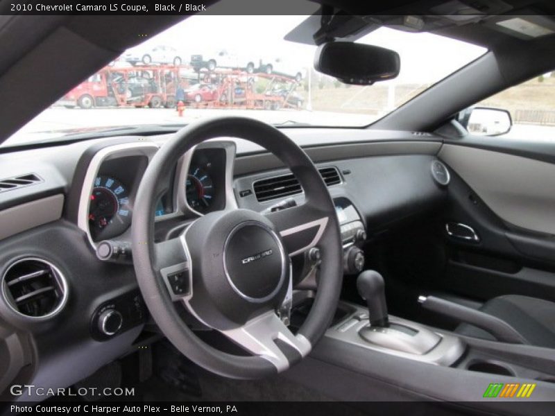Black / Black 2010 Chevrolet Camaro LS Coupe