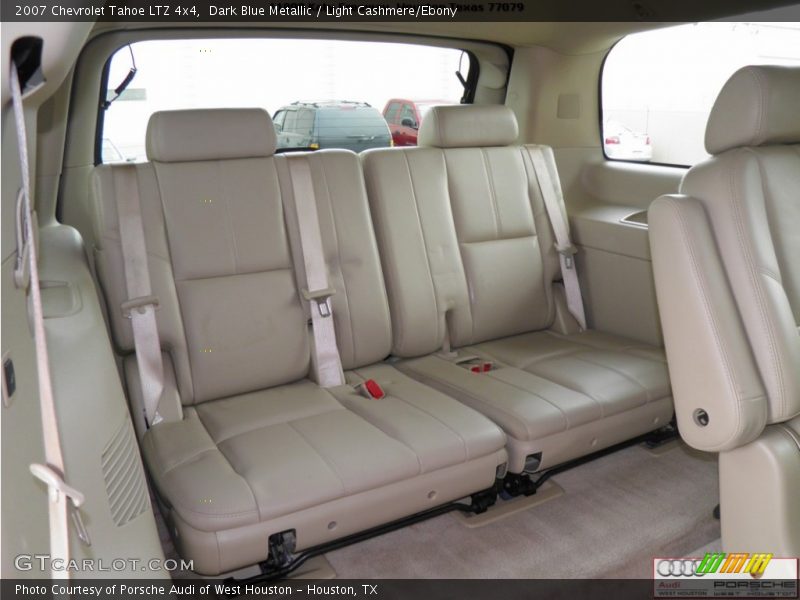 Dark Blue Metallic / Light Cashmere/Ebony 2007 Chevrolet Tahoe LTZ 4x4