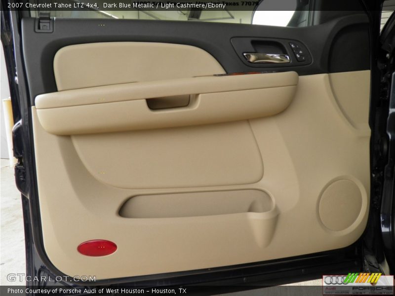 Dark Blue Metallic / Light Cashmere/Ebony 2007 Chevrolet Tahoe LTZ 4x4