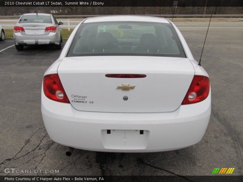 Summit White / Ebony 2010 Chevrolet Cobalt LT Sedan