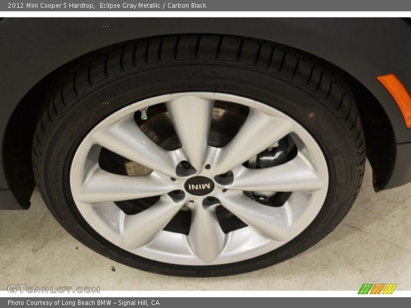 Eclipse Gray Metallic / Carbon Black 2012 Mini Cooper S Hardtop