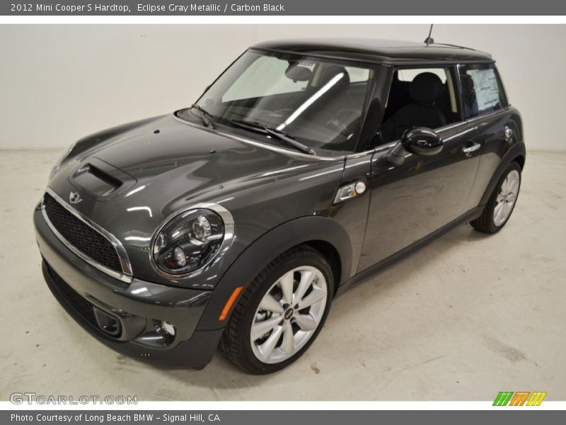 Eclipse Gray Metallic / Carbon Black 2012 Mini Cooper S Hardtop