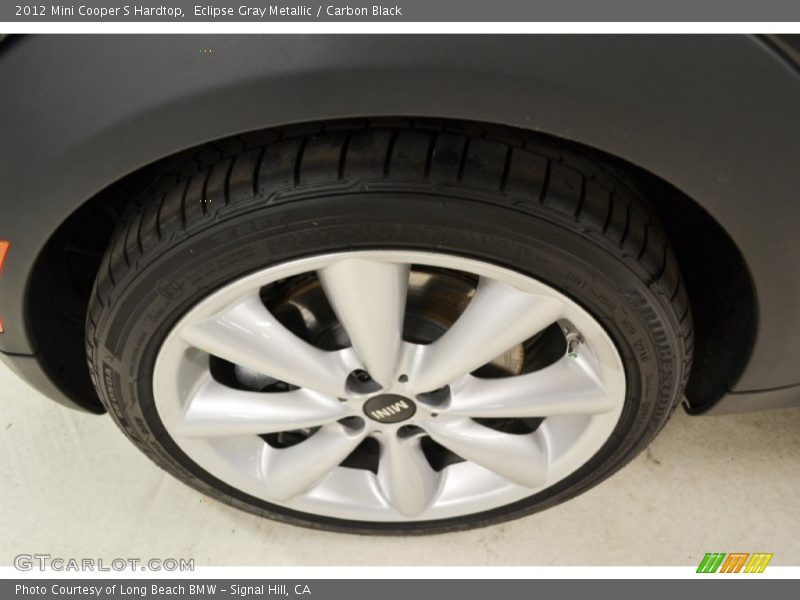 Eclipse Gray Metallic / Carbon Black 2012 Mini Cooper S Hardtop