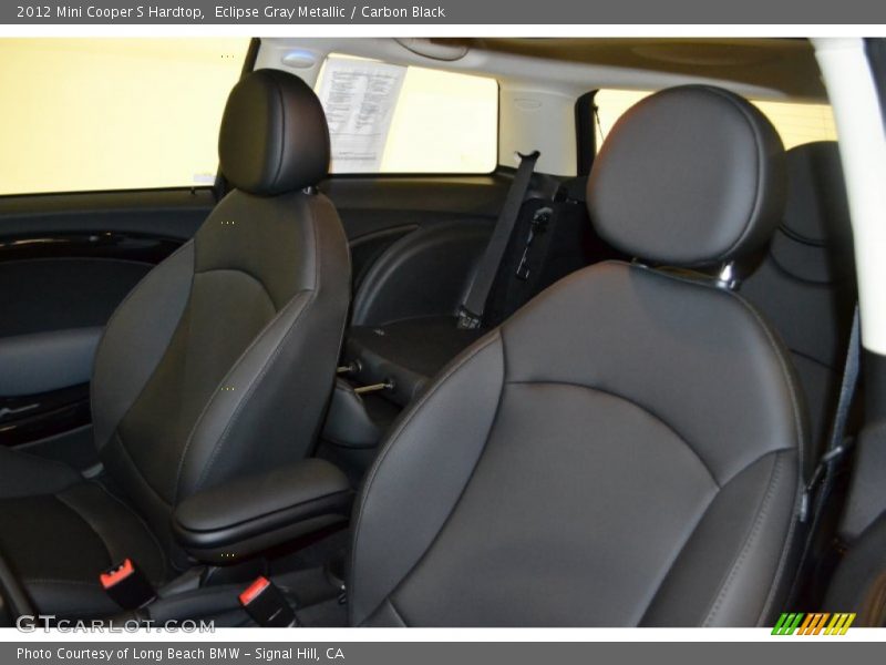 Eclipse Gray Metallic / Carbon Black 2012 Mini Cooper S Hardtop