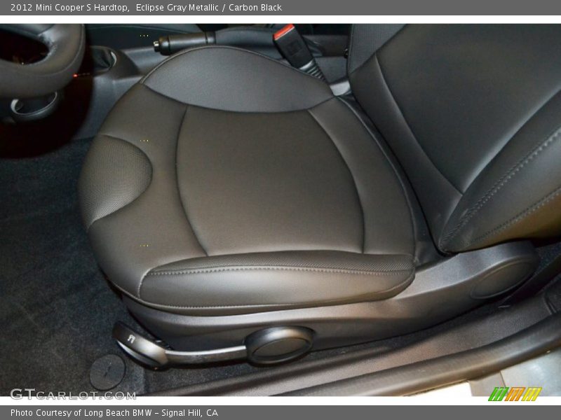 Eclipse Gray Metallic / Carbon Black 2012 Mini Cooper S Hardtop