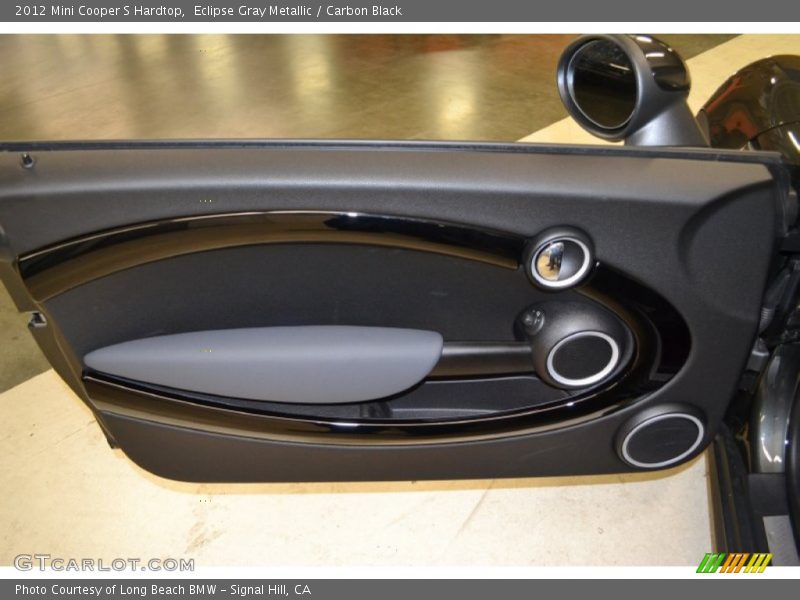 Eclipse Gray Metallic / Carbon Black 2012 Mini Cooper S Hardtop