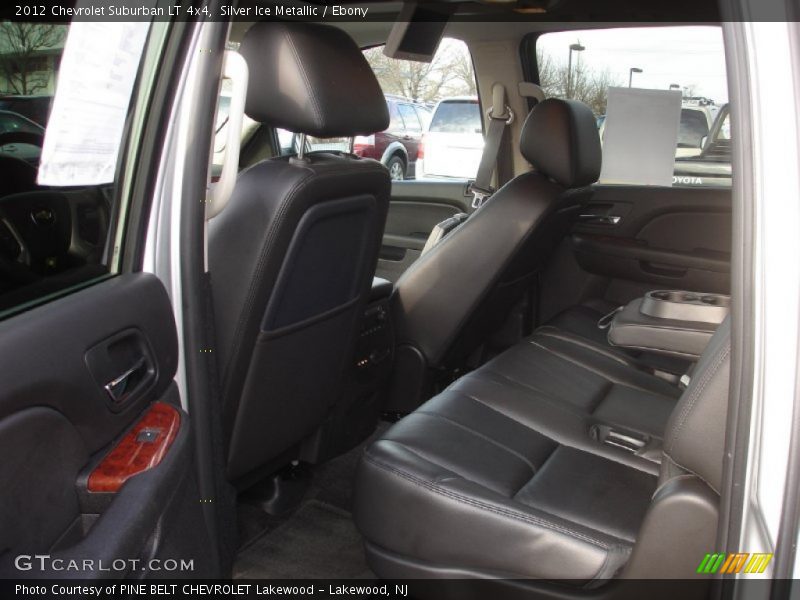 Silver Ice Metallic / Ebony 2012 Chevrolet Suburban LT 4x4