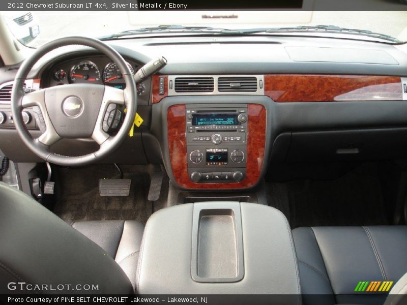 Silver Ice Metallic / Ebony 2012 Chevrolet Suburban LT 4x4