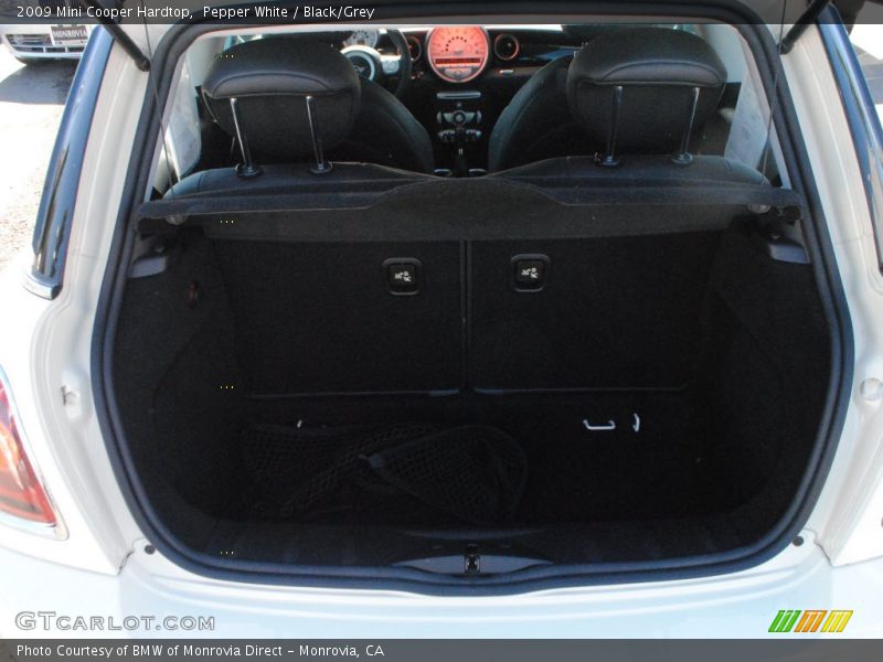 Pepper White / Black/Grey 2009 Mini Cooper Hardtop
