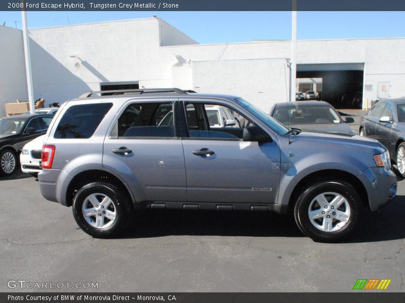 Tungsten Grey Metallic / Stone 2008 Ford Escape Hybrid